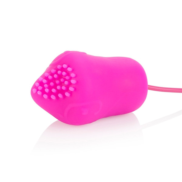 Розовое виброяйцо Posh со съемной насадкой, California Exotic Novelties