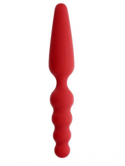 Массажер для анальной стимуляции MENZSTUFF DUAL PROBE RED - 18 см., Dream Toys