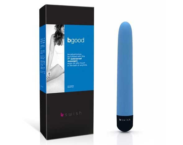 Яркий вибратор bGood Blue - 18 см., B Swish Яркий вибратор bGood Blue - 18 см., B Swish