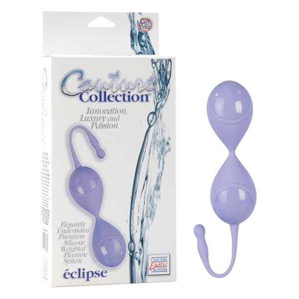 Сиреневые вагинальные шарики Couture Collection Eclipse, California Exotic Novelties