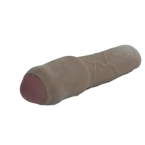 Насадка на член CyberSkin 3 inch Xtra Thick Uncut Transformer Penis Extension - 19,6 см., Topco Sales