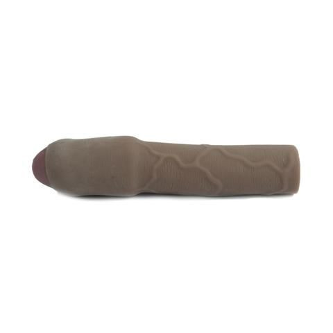 Насадка на член CyberSkin 3 inch Xtra Thick Uncut Transformer Penis Extension - 19,6 см., Topco Sales