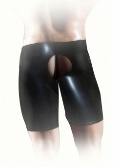 Латексные шорты унисекс для фистинга Latex Unisex Fisting Short, Shots Media BV
