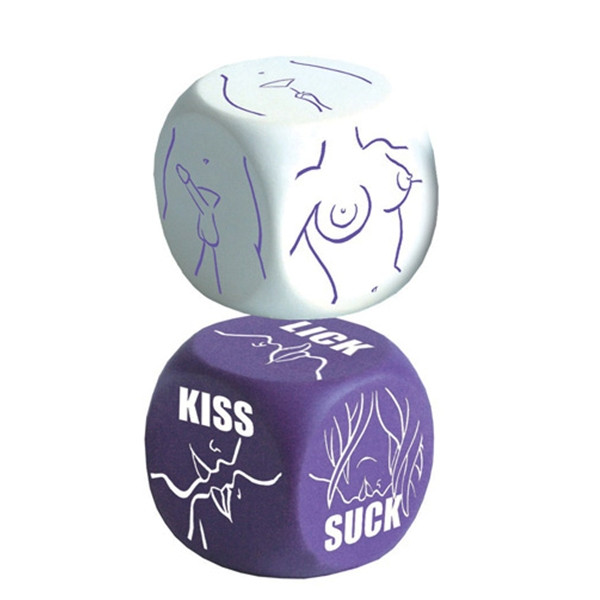 Набор из двух игральных костей Hot Sex Dice, California Exotic Novelties Набор из двух игральных костей Hot Sex Dice, California Exotic Novelties
