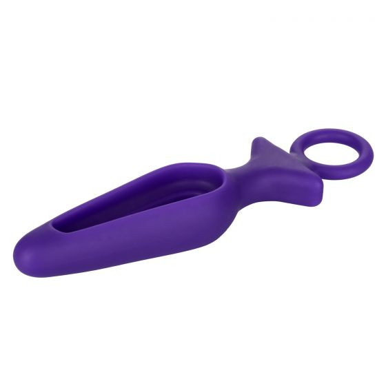 Фиолетовая силиконовая пробка с прорезью Silicone Groove Probe - 10,25 см., California Exotic Novelties Фиолетовая силиконовая пробка с прорезью Silicone Groove Probe - 10,25 см., California Exotic Novelties