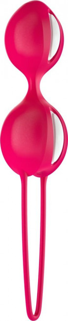 Красные вагинальные шарики Smartballs Duo, Fun Factory