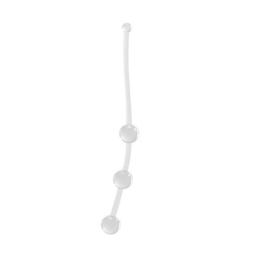 Прозрачная анальная цепочка JAMMY JELLY ANAL 3 BEADS CRYSTALL - 15 см., Toyz4lovers Прозрачная анальная цепочка JAMMY JELLY ANAL 3 BEADS CRYSTALL - 15 см., Toyz4lovers