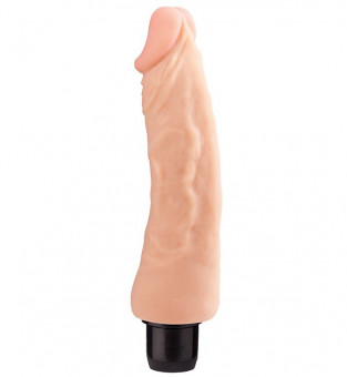 Реалистичный мультискоростной вибромассажёр REALSTUFF 5INCH VIBRATOR - 16 см., Dream Toys