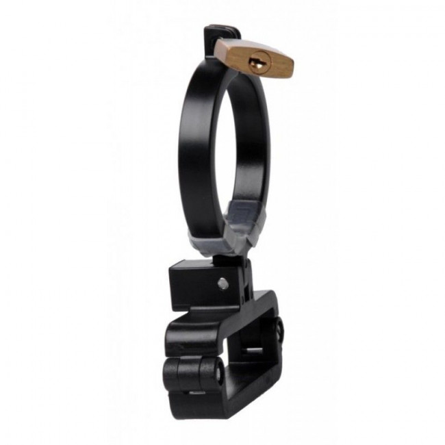 Пояс верности Oppressor Male Confinement Chastity Cage with Ball Clamp and Anal Hook, O-Products