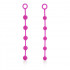 Две анальные цепочки различного рельефа Posh Silicone "O" Beads, California Exotic Novelties