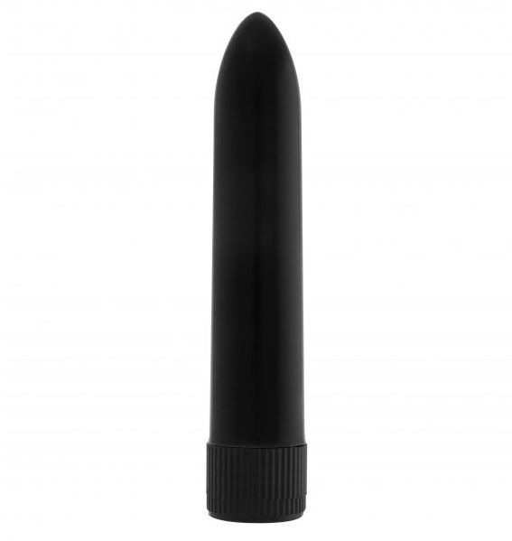 Чёрный вибратор GC Easy Vibe - 13,2 см., Shots Media BV