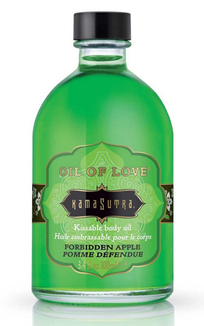 Масло для тела Oil Of Love Forbidden Apple с ароматом яблока - 100 мл., Kama Sutra Масло для тела Oil Of Love Forbidden Apple с ароматом яблока - 100 мл., Kama Sutra