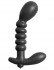 Анальный вибромассажер Ribbed Prostate Vibe - 15,2 см., Pipedream
