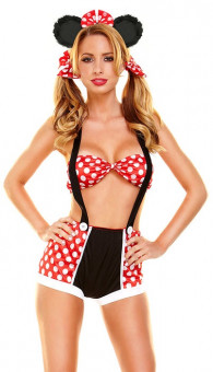 Костюм Минни Маус из 5 предметов, Hustler Lingerie