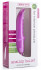 Розовый вибратор Scallop Bullet Pink с рёбрышками - 14 см., Shots Media BV