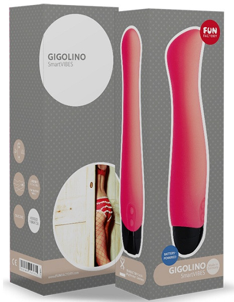 Оранжевый вибратор Gigolino, Fun Factory