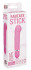Розовый мини-вибратор с увеличенной головкой и рёбрами NEON FANTASY STICK PINK - 11 см., Dream Toys Розовый мини-вибратор с увеличенной головкой и рёбрами NEON FANTASY STICK PINK - 11 см., Dream Toys