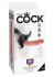 Страпон Harness со съемной телесной насадкой King Cock 9 - 22,9 см., Pipedream
