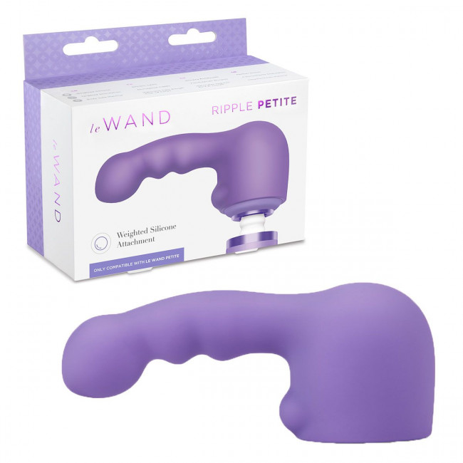 Утяжеленная насадка RIPPLE VIOLET для массажера Le Wand, Le Wand