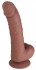Коричневый фаллоимитатор SEDUCER Passionate Lust - 22 см. Коричневый фаллоимитатор SEDUCER Passionate Lust - 22 см.