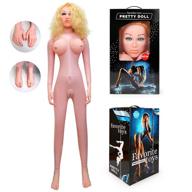 Секс-кукла с вибрацией Анжелика , Bior toys