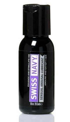 Возбуждающий гель-лубрикант на водной основе Sensual Arousal Lubricant  - 29,5 мл., Swiss navy
