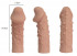 Насадка фаллического вида с венками и шишечками Extreme Sleeve 006 L-size - 16,4 см., KOKOS