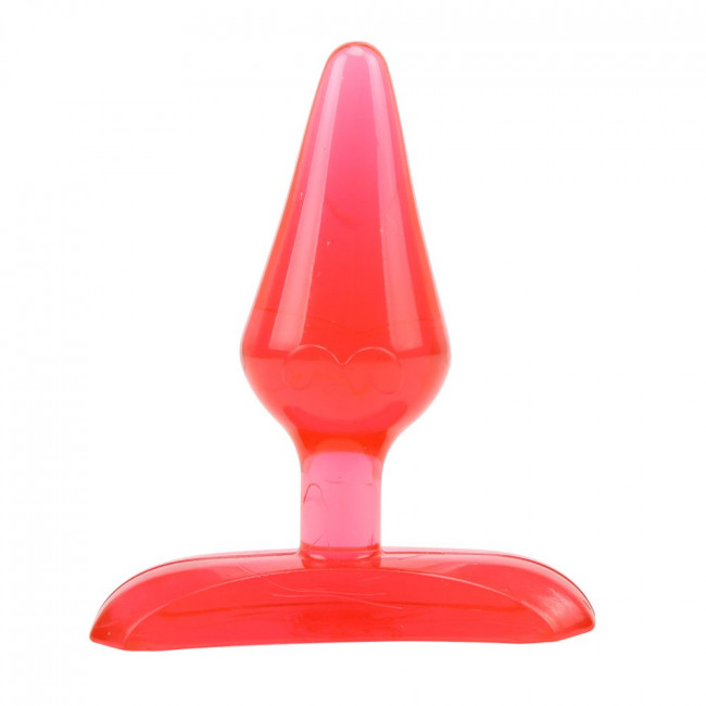 Красная анальная пробка Gum Drops Plug - 6,6 см. Красная анальная пробка Gum Drops Plug - 6,6 см.