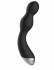 Чёрный вибратор с электростимуляцией E-Stimulation G-spot Vibrator - 19,5 см., Shots Media BV