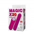Розовая удлиненная вибропуля Magic x20, Baile