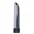Гладкий серебристый вибратор Lady finger - 14 см., Baile