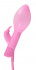 Розовый вибратор с функцией расширения Rosy Bunny - 20 см., Orion Розовый вибратор с функцией расширения Rosy Bunny - 20 см., Orion