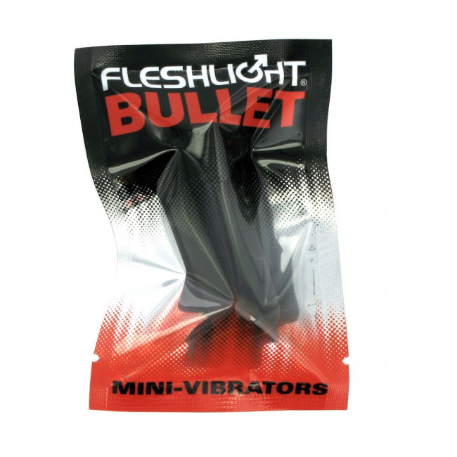 Чёрная вибропуля Fleshlight Bullet, Fleshlight