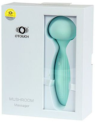 Мятный вибромассажёр-гриб Mushroom - 16 см. Мятный вибромассажёр-гриб Mushroom - 16 см.