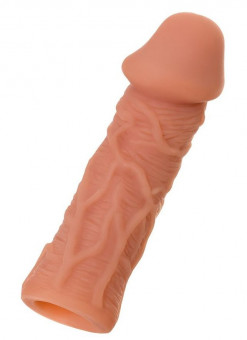 Насадка фаллического вида с венками Extreme Sleeve 005 S-size - 12,7 см., KOKOS