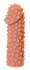 Телесная насадка на фаллос с бугорками Extreme Sleeve 010 L-size - 16,4 см., KOKOS Телесная насадка на фаллос с бугорками Extreme Sleeve 010 L-size - 16,4 см., KOKOS