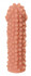 Телесная насадка на фаллос с бугорками Extreme Sleeve 010 L-size - 16,4 см., KOKOS Телесная насадка на фаллос с бугорками Extreme Sleeve 010 L-size - 16,4 см., KOKOS