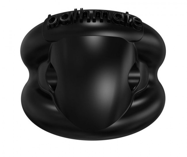 Чёрное эрекционное виброкольцо Strength, Bathmate Чёрное эрекционное виброкольцо Strength, Bathmate