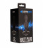 Чёрная анальная пробка с электростимуляцией E-Stimulation Vibrating Buttplug - 14 см., Shots Media BV