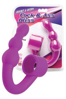 Анальный стимулятор с кольцом , Dream Toys
