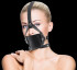 Чёрный кожаный кляп Leather Mouth Gag, Shots Media BV
