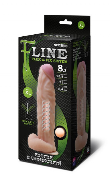 Большой фаллоимитатор на присоске F LINE - 23,5 см., LOVETOY (А-Полимер) Большой фаллоимитатор на присоске F LINE - 23,5 см., LOVETOY (А-Полимер)