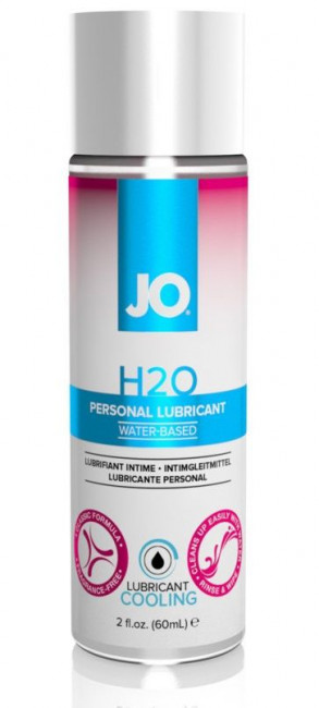 Женский охлаждающий лубрикант на водной основе JO JO H2O FOR WOMEN COOLING - 60 мл., System JO