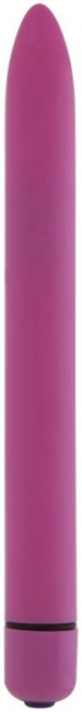 Розовый тонкий вибратор GC Slim Vibe - 16,5 см., Shots Media BV
