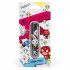 Чёрная вибропуля  с тучками MINI BULLET VIBRATOR BLACK STORM CLOUDS, Tokidoki