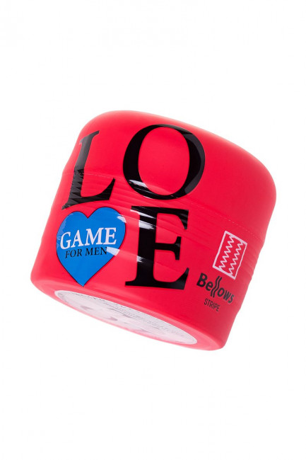 Нереалистичный мастурбатор-гармошка Lovegame High Pressure Strips, Lovegame