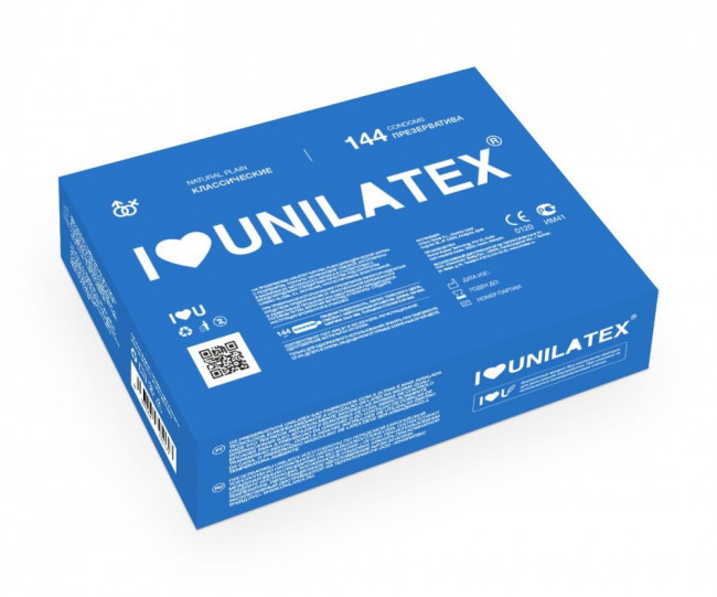 Классические презервативы Unilatex Natural Plain - 144 шт., Unilatex Классические презервативы Unilatex Natural Plain - 144 шт., Unilatex