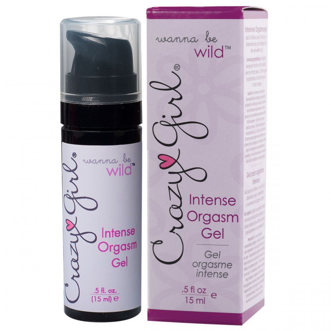 Возбуждающий гель Wanna Be Wild Intense Orgasm Gel - 15 мл., Crazy Girl Возбуждающий гель Wanna Be Wild Intense Orgasm Gel - 15 мл., Crazy Girl