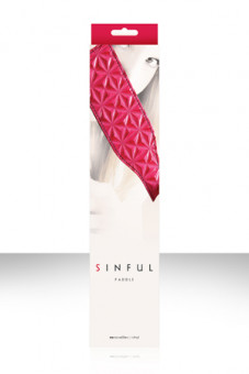Розовая шлепалка SINFUL PADDLE, NS Novelties
