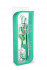 Зелёный вибромассажер с клиторальной стимуляцией Emerald G Rabbit - 26 см., Blush Novelties Зелёный вибромассажер с клиторальной стимуляцией Emerald G Rabbit - 26 см., Blush Novelties